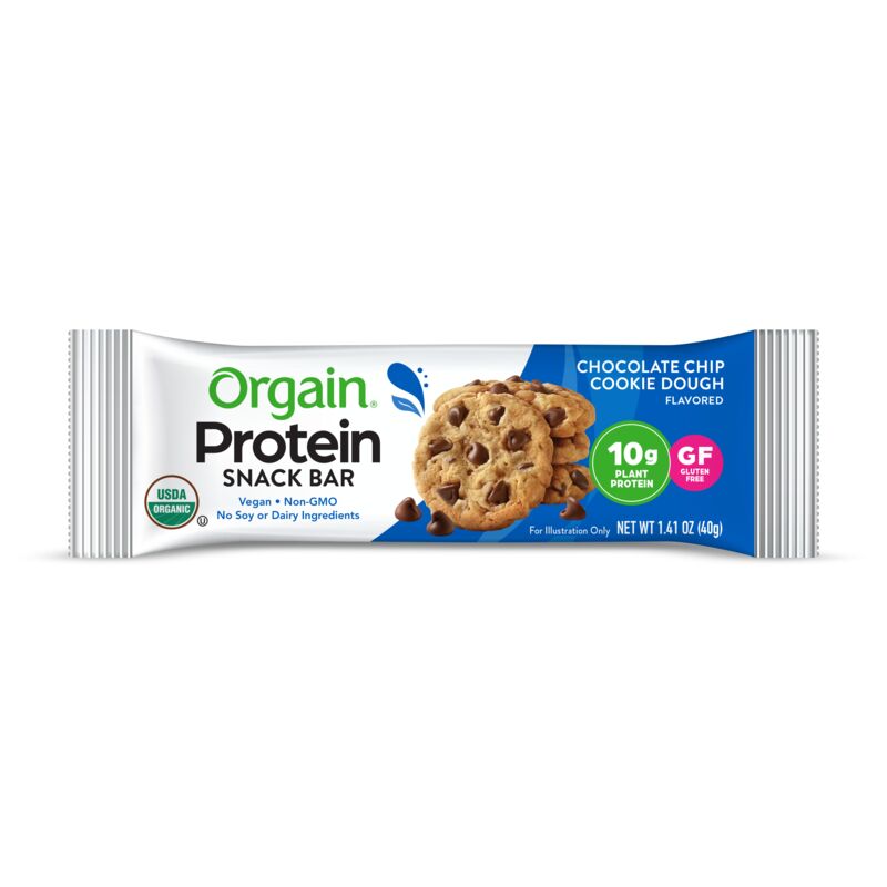 Orgain® Protein Snack Bar – Chocolate Chip Cookie Dough