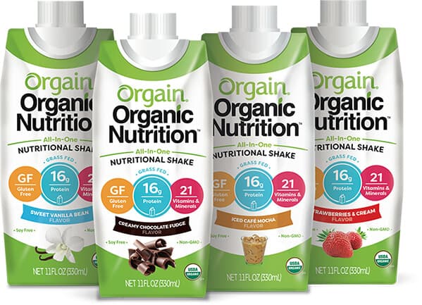 Orgain® Nutrition Shakes